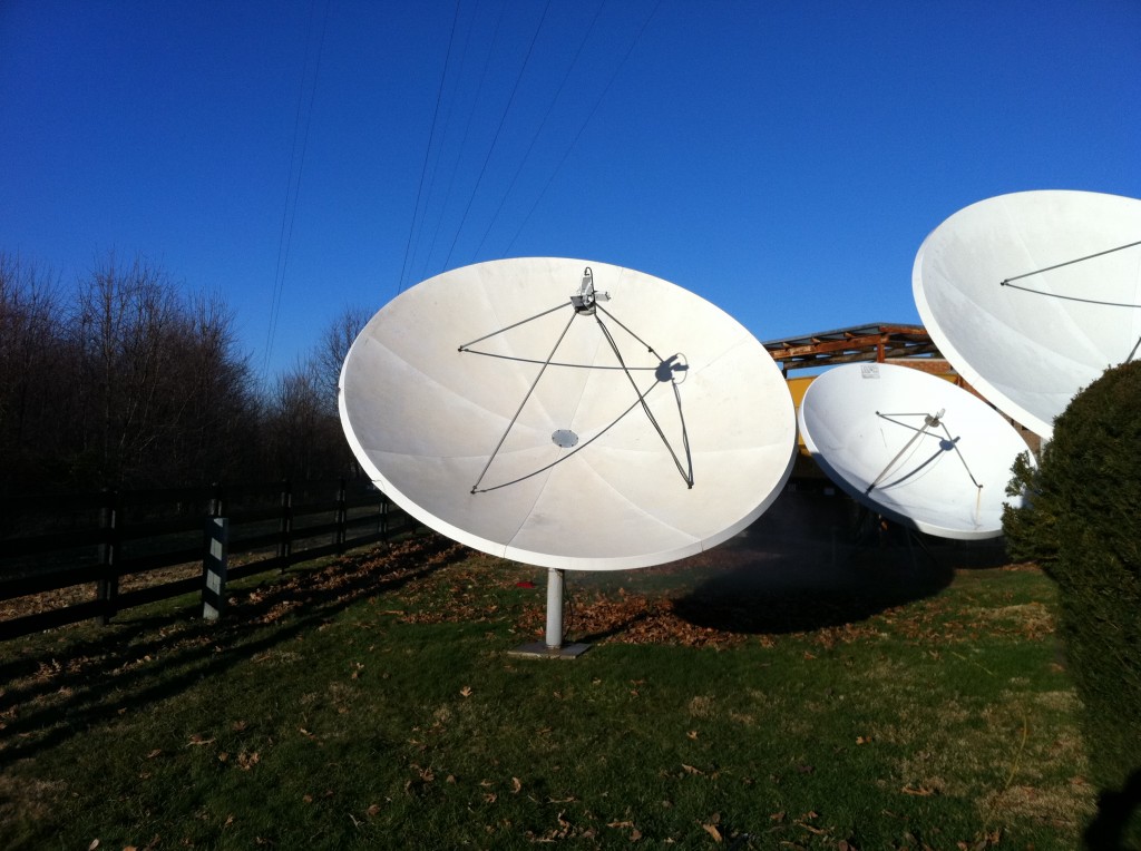 Sattelite Dish Cleaning